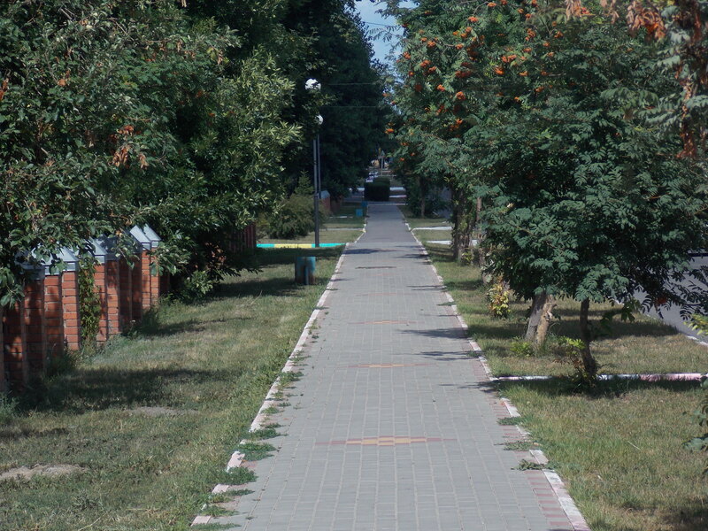 Тротуар с.Еманча 1-я.